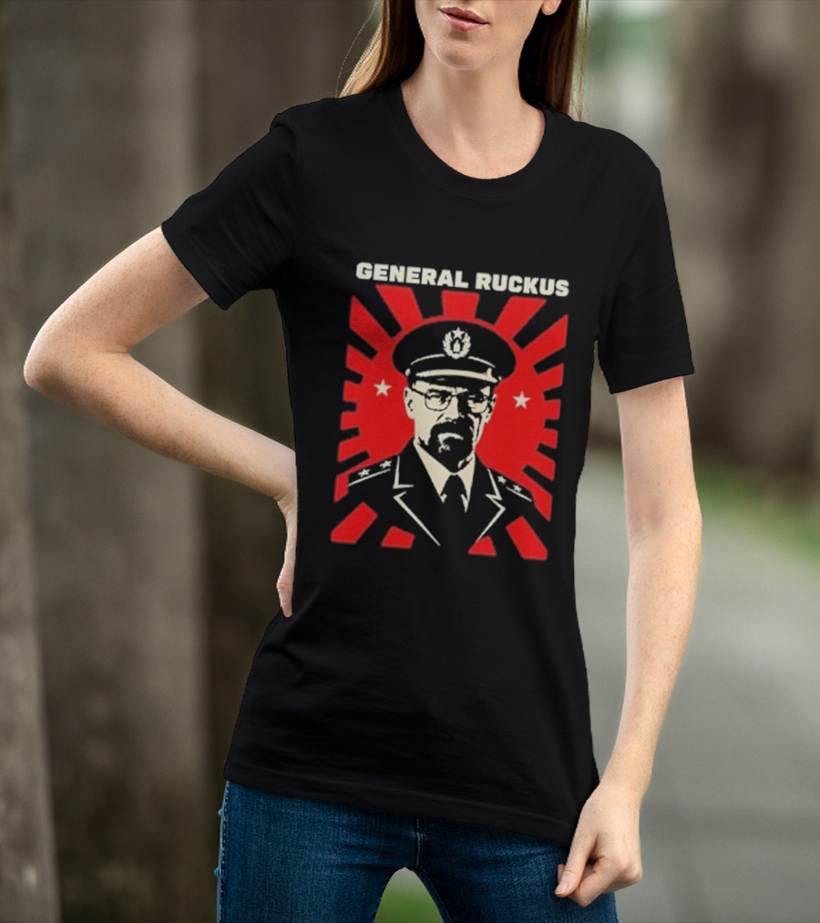 General Ruckus Walter White Red Star Uniform T-Shirt