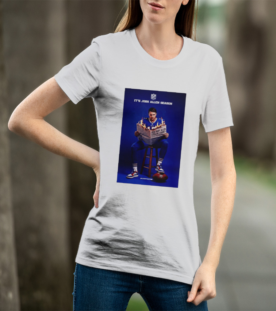 Josh Allen Season Buffalo Bills MVP 9 TDs NFL Football T-Shirt