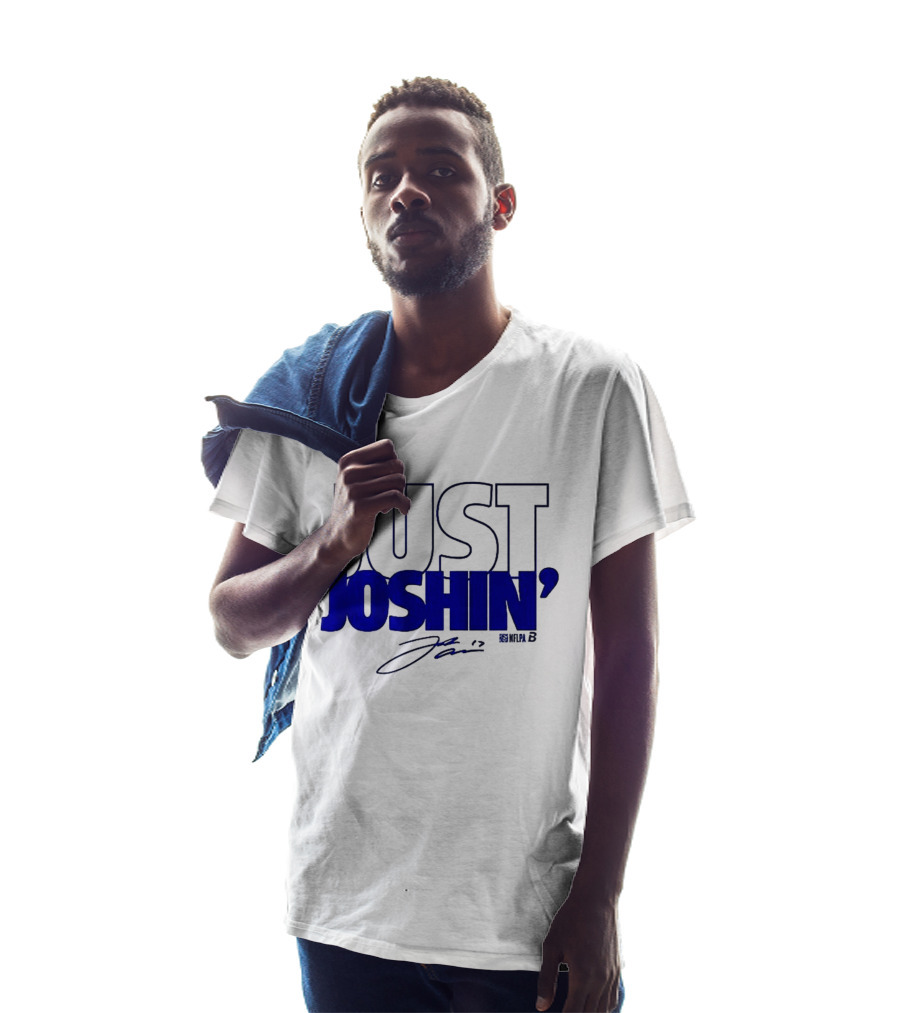 Just Joshin Josh Allen Signature Buffalo Football T-Shirt