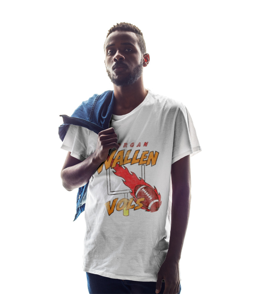Morgan Wallen Vols Football Flame T-Shirt