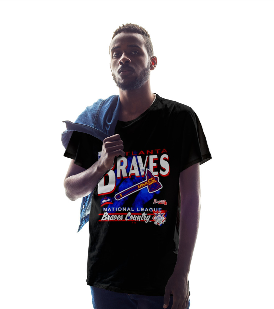 Atlanta Braves National League Braves Country Vintage Tomahawk Iconic Team Spirit T-Shirt