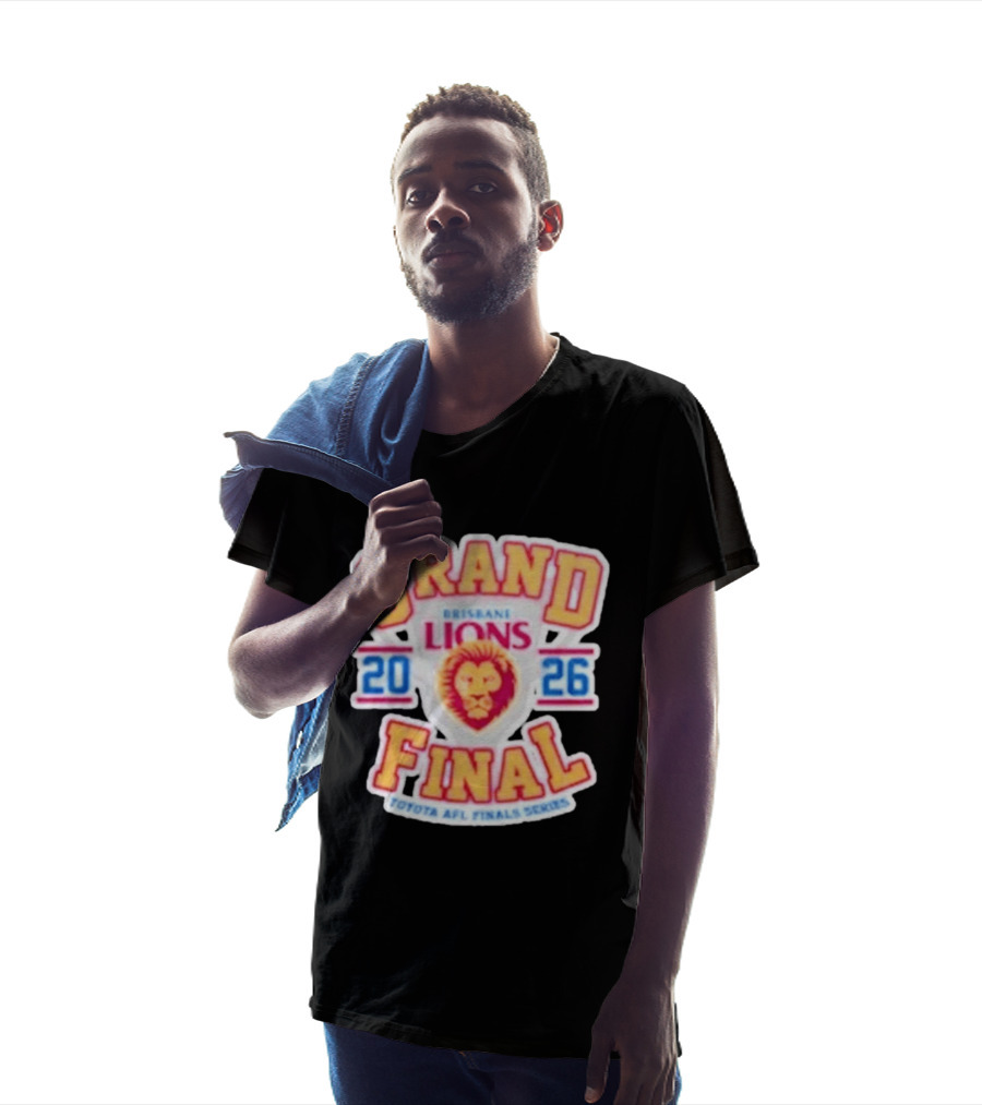 Brisbane Lions 2026 Grand Final Toyota AFL Finals Series T-Shirt
