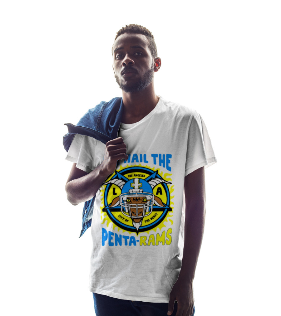 Los Angeles All Hail The Penta Rams City Of The Beast T-Shirt