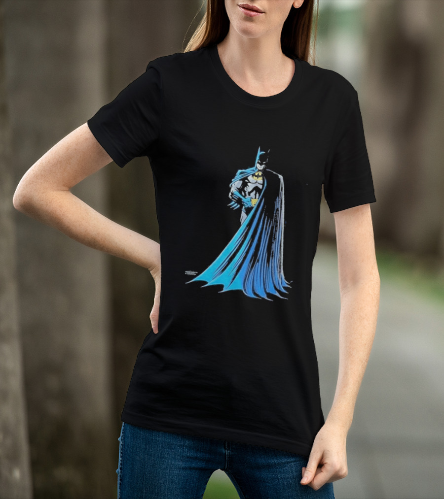 IShowSpeed 1989 Batman DC Comics Blue And Grey Cape T-Shirt
