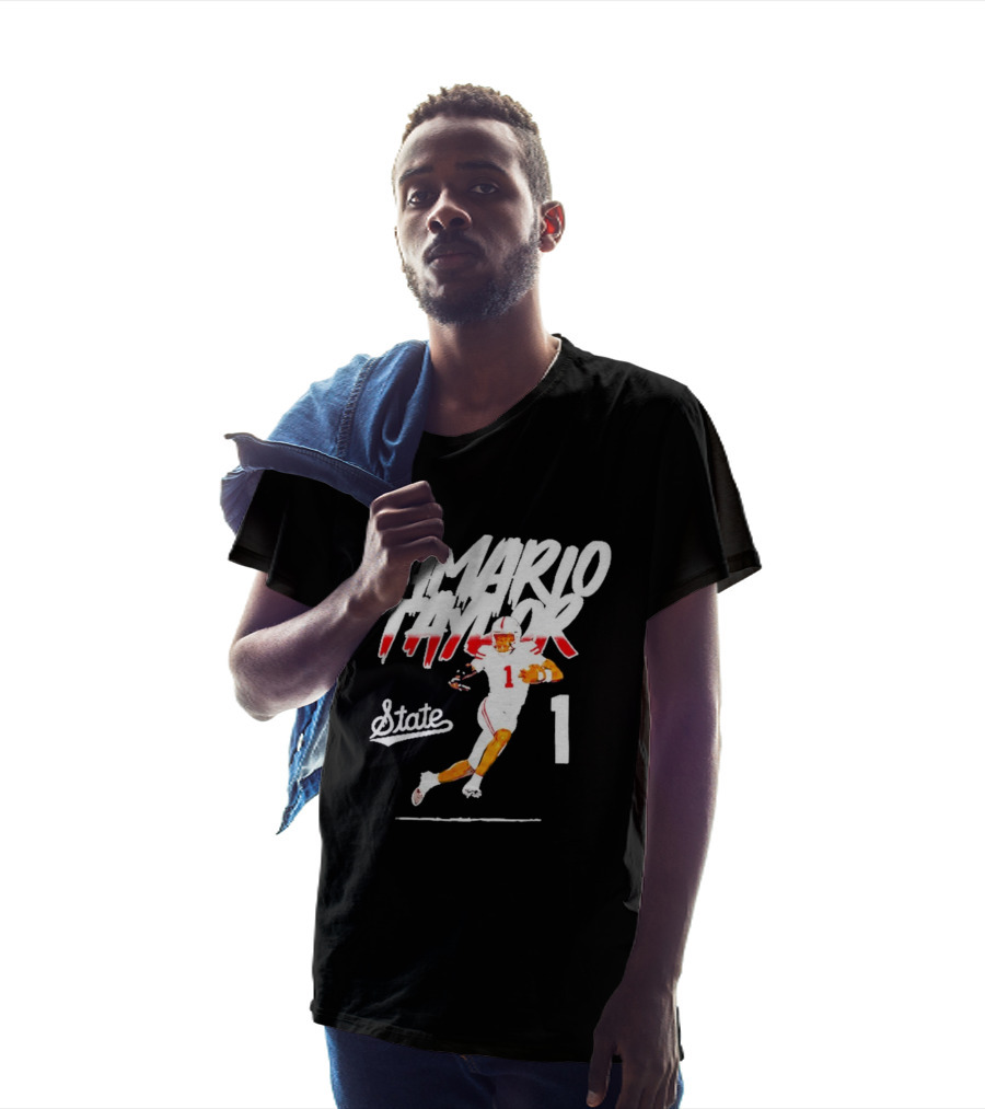 Kamario Taylor State 1 Football Player Bootleg T-Shirt
