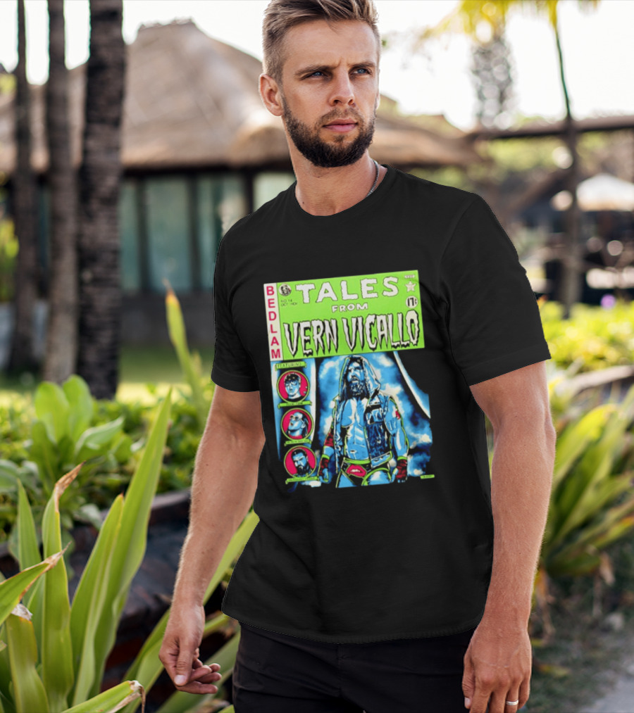 Tales From Vern Vicallo Featuring Bedlam Comic No 14 T-Shirt