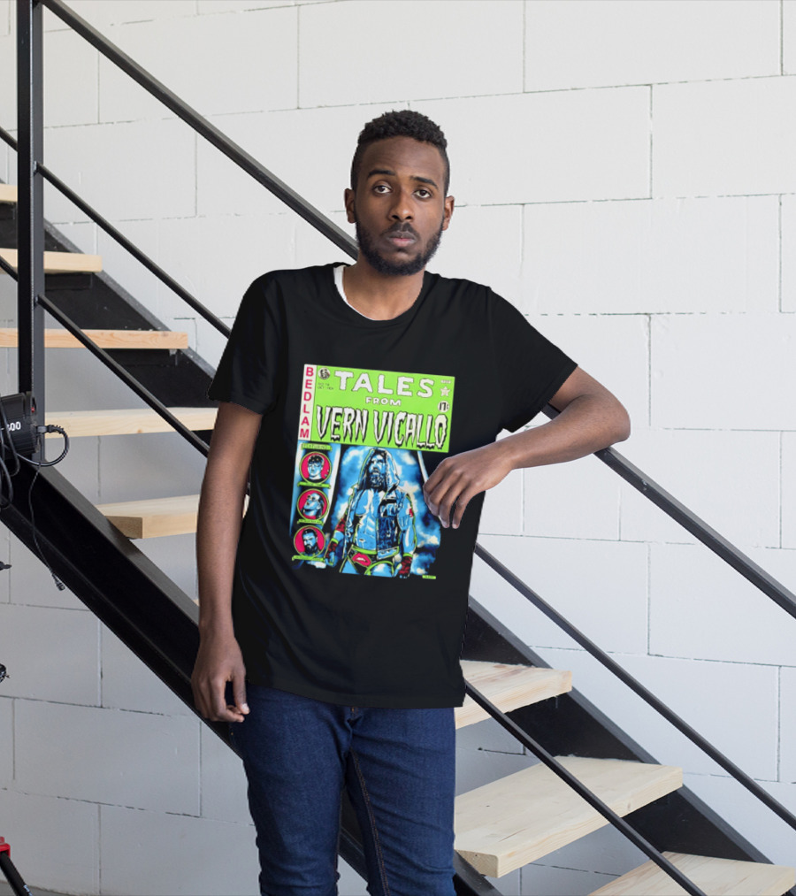 Tales From Vern Vicallo Featuring Bedlam Comic No 14 T-Shirt