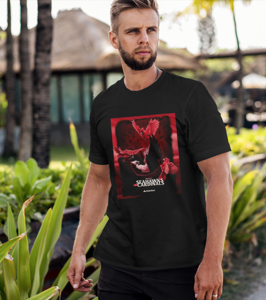 Week 2 Arizona Cardinals Vs Seattle Seahawks State Farm Stadium Glendale September 20 2026 T-Shirt