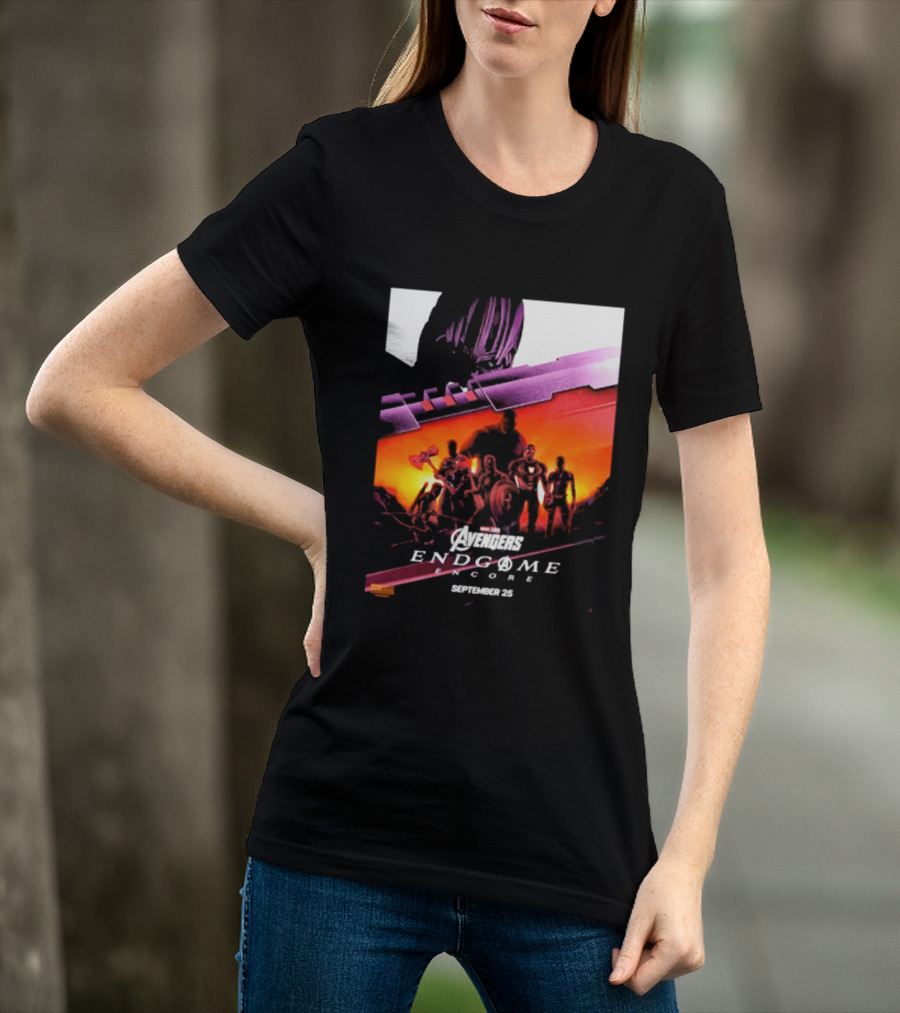 Avengers Endgame Encore Marvel Studios September 26 T-Shirt