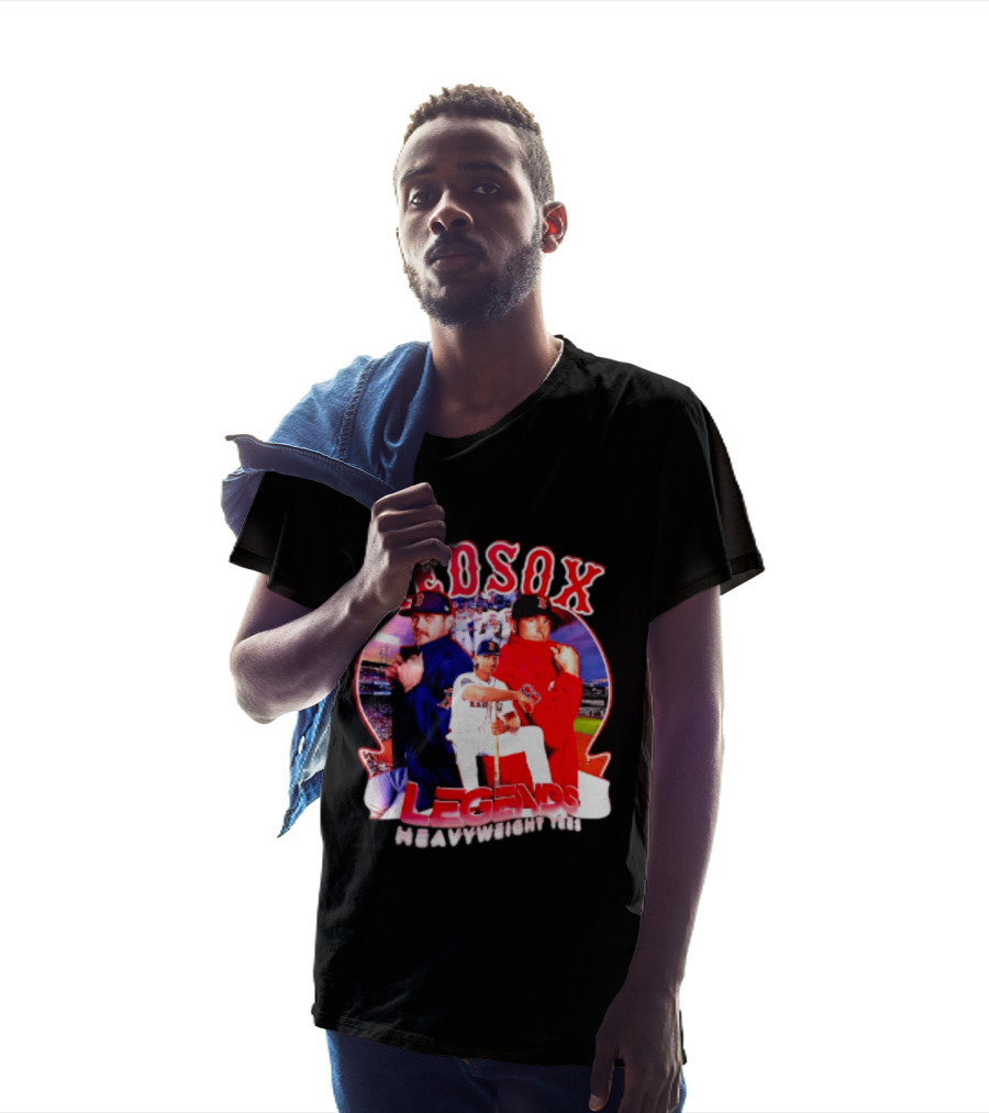 Boston Red Sox Legends Heavyweight Hits Abreu And Duran T-Shirt