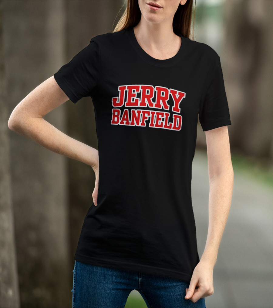 I Met The Queen Wearing This Jerry Banfield T-Shirt