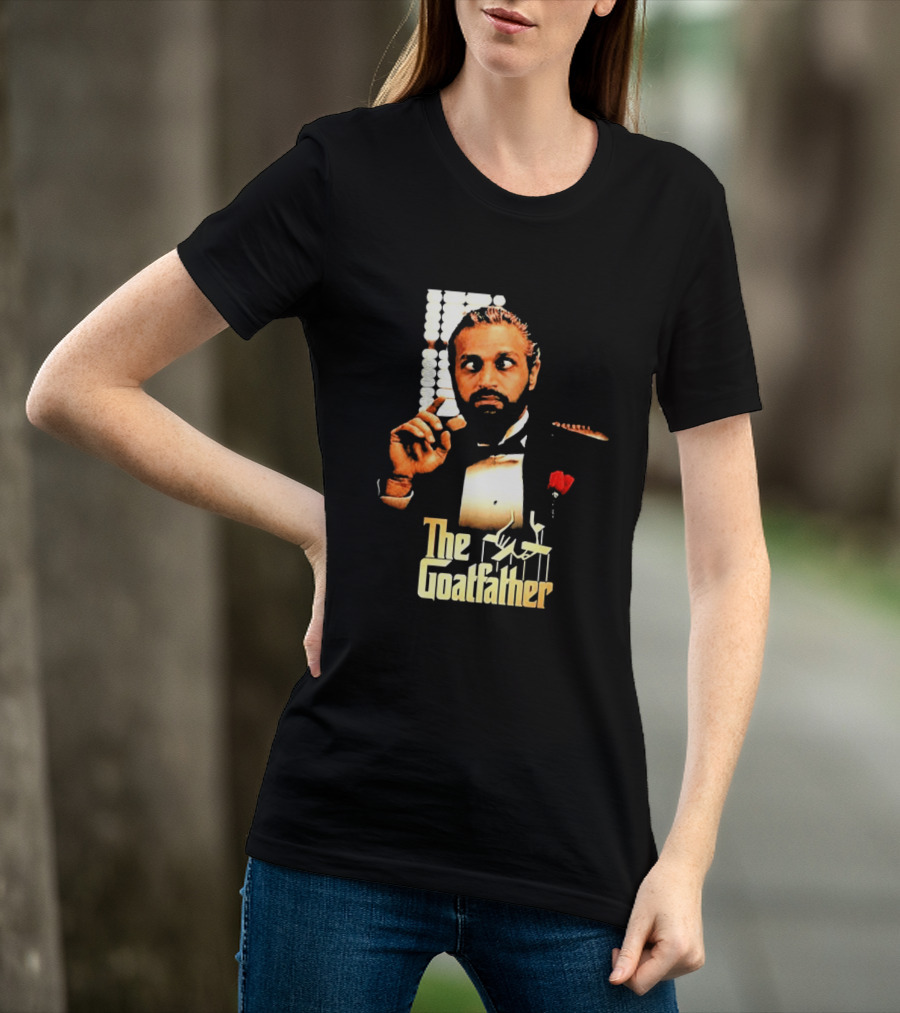 Kash Patel The Goatfather Classic Movie Godfather T-Shirt