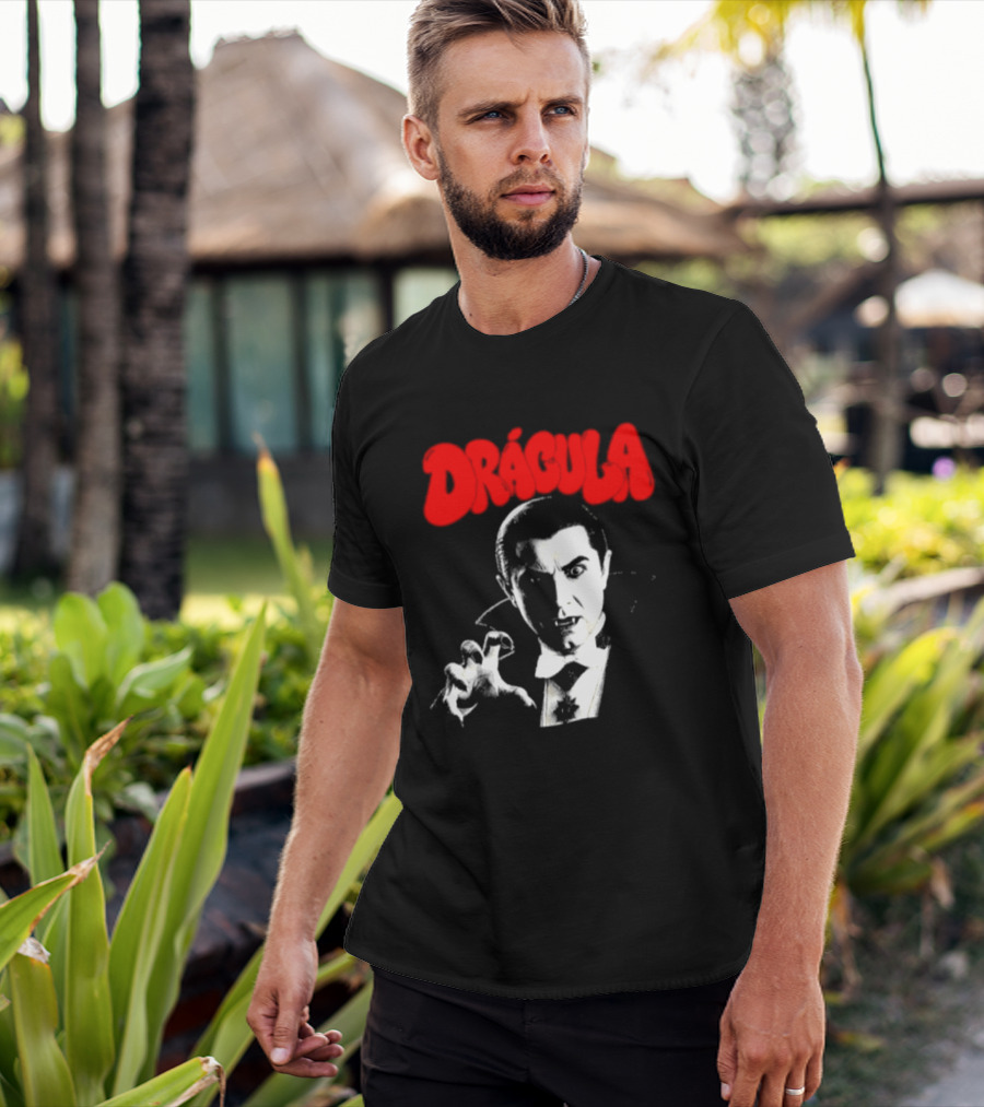 Tropical Death Dracula Bela Lugosi Vampire Horror T-Shirt