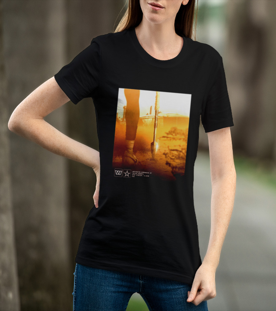 Washington Commanders At Dallas Cowboys AT&T Stadium September 21 2026 4:25 PM ET T-Shirt