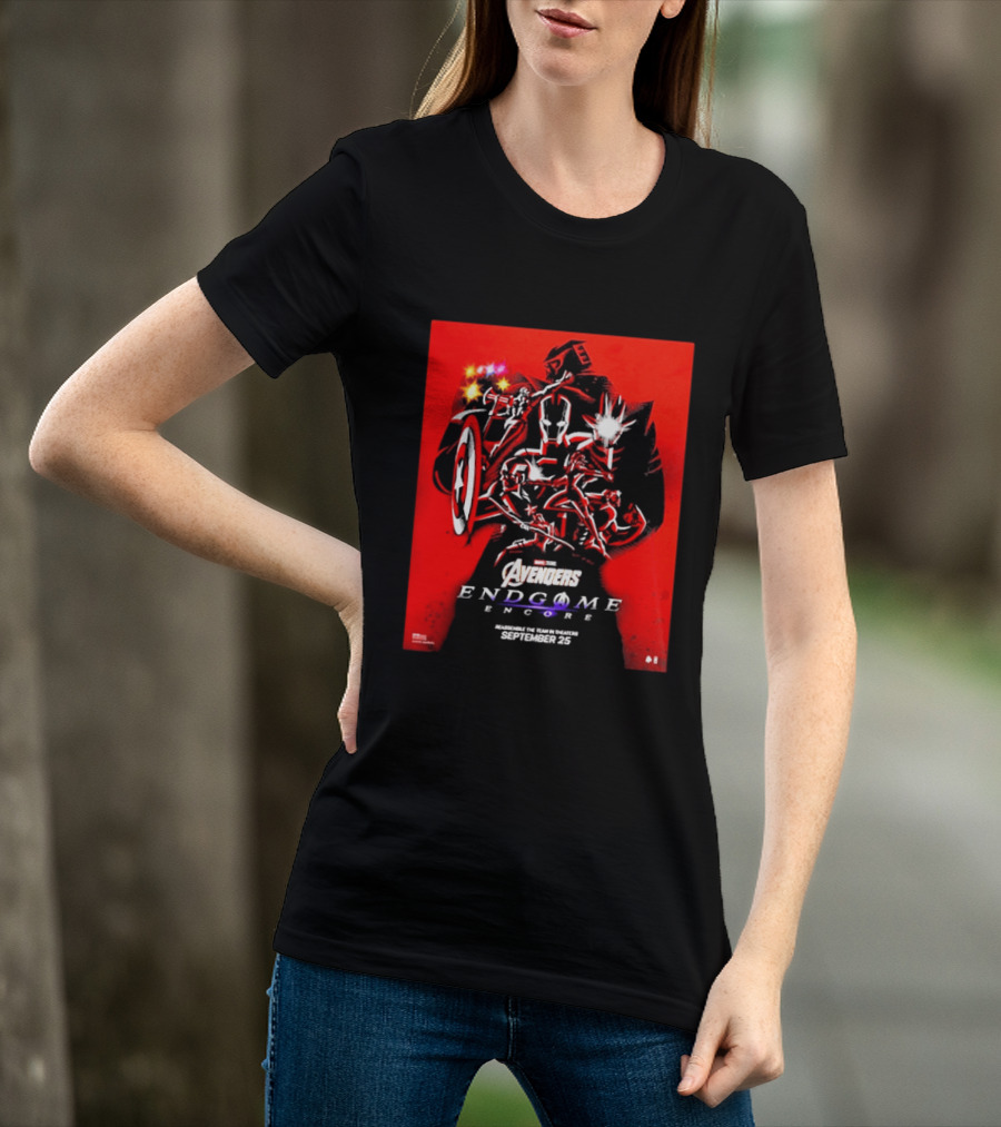 Avengers Endgame Encore 2026 Marvel Studios September 25 T-Shirt