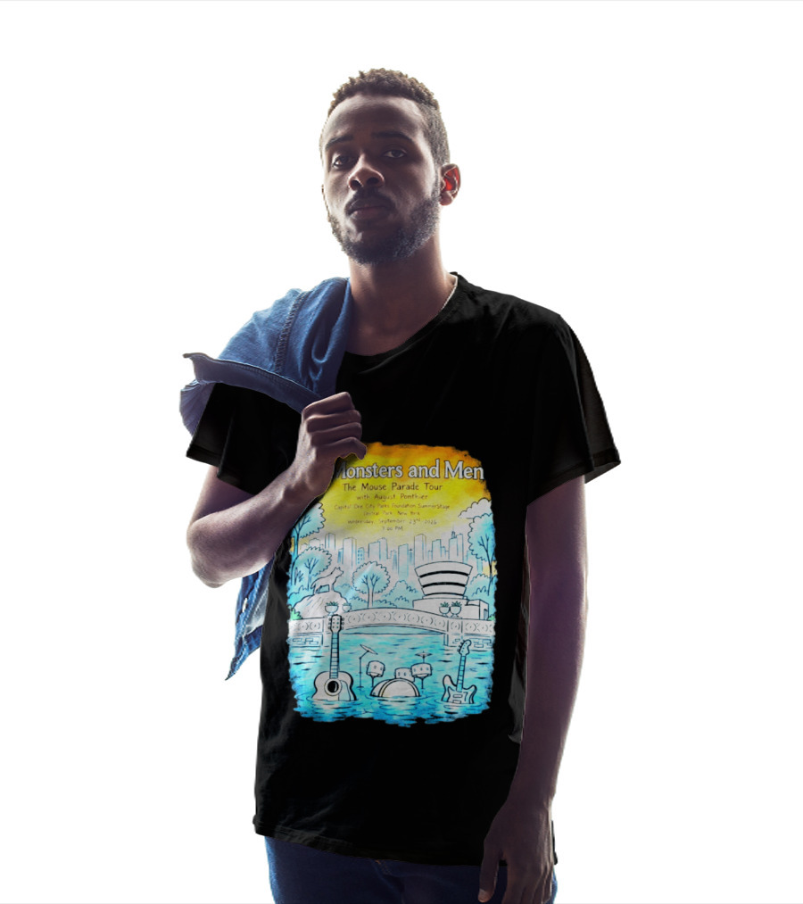 Of Monsters And Men The Mouse Parade Tour September 23 2026 Central Park New York T-Shirt