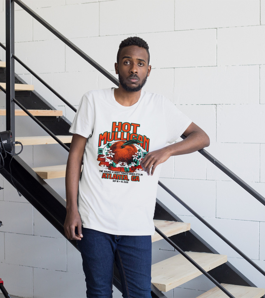 Hot Mulligan The Sound A Body Makes Atlanta GA 2026 T-Shirt