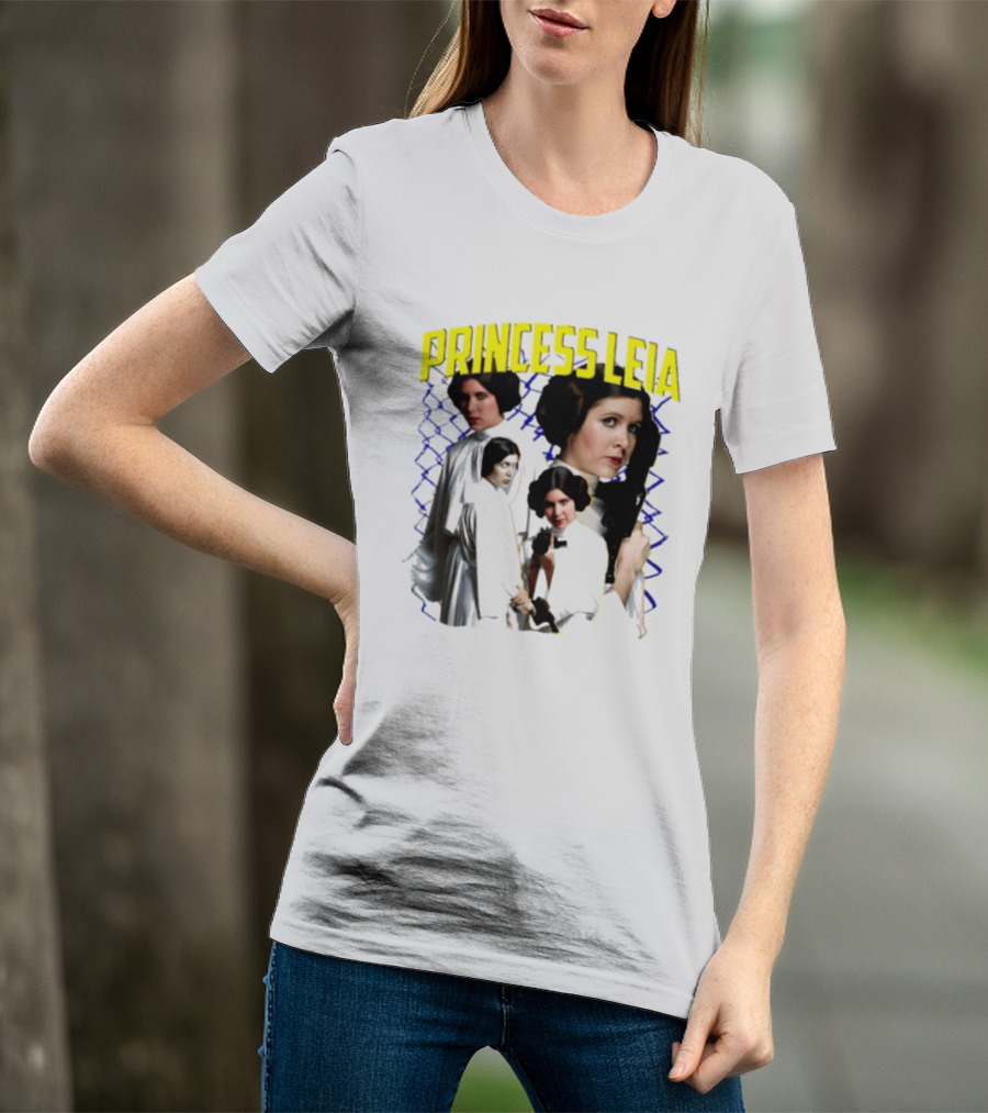 Princess Leia Star Wars Legends Bootleg Retro Fan T-Shirt