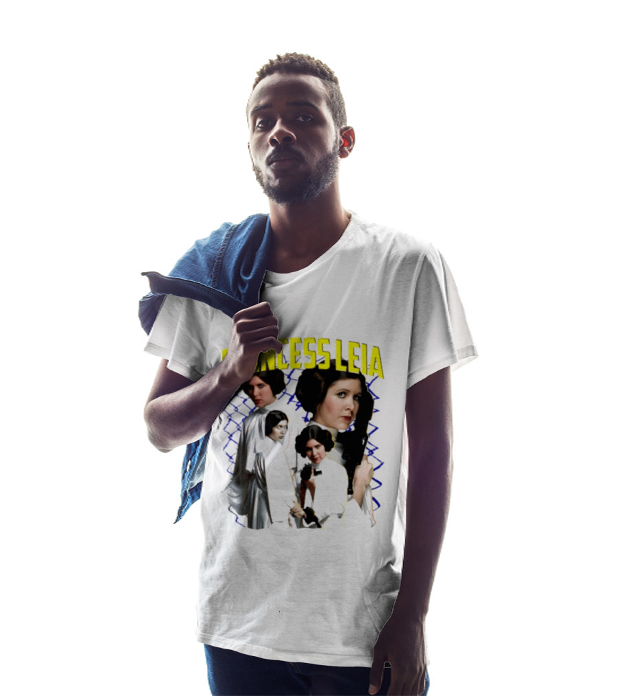 Princess Leia Star Wars Legends Bootleg Retro Fan T-Shirt