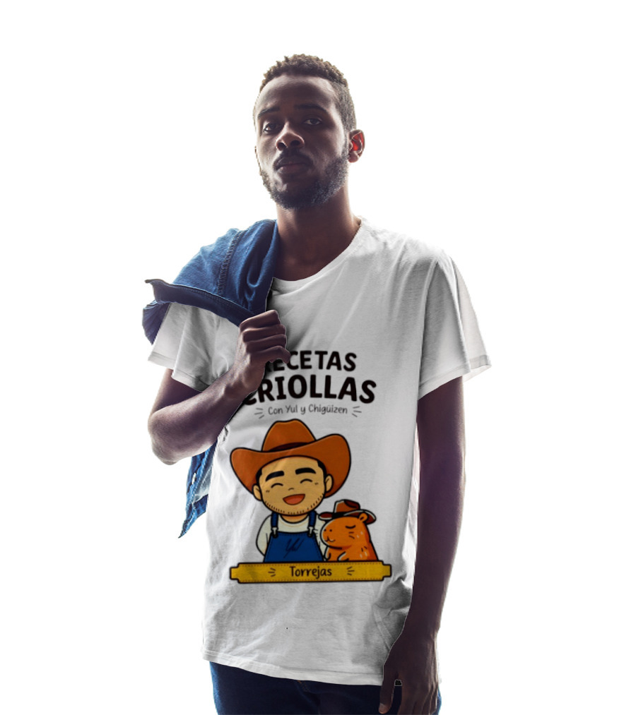 Recetas Criollas Con Yul Y Chigüizen Torrejas Vaquero Y Chigüiro T-Shirt