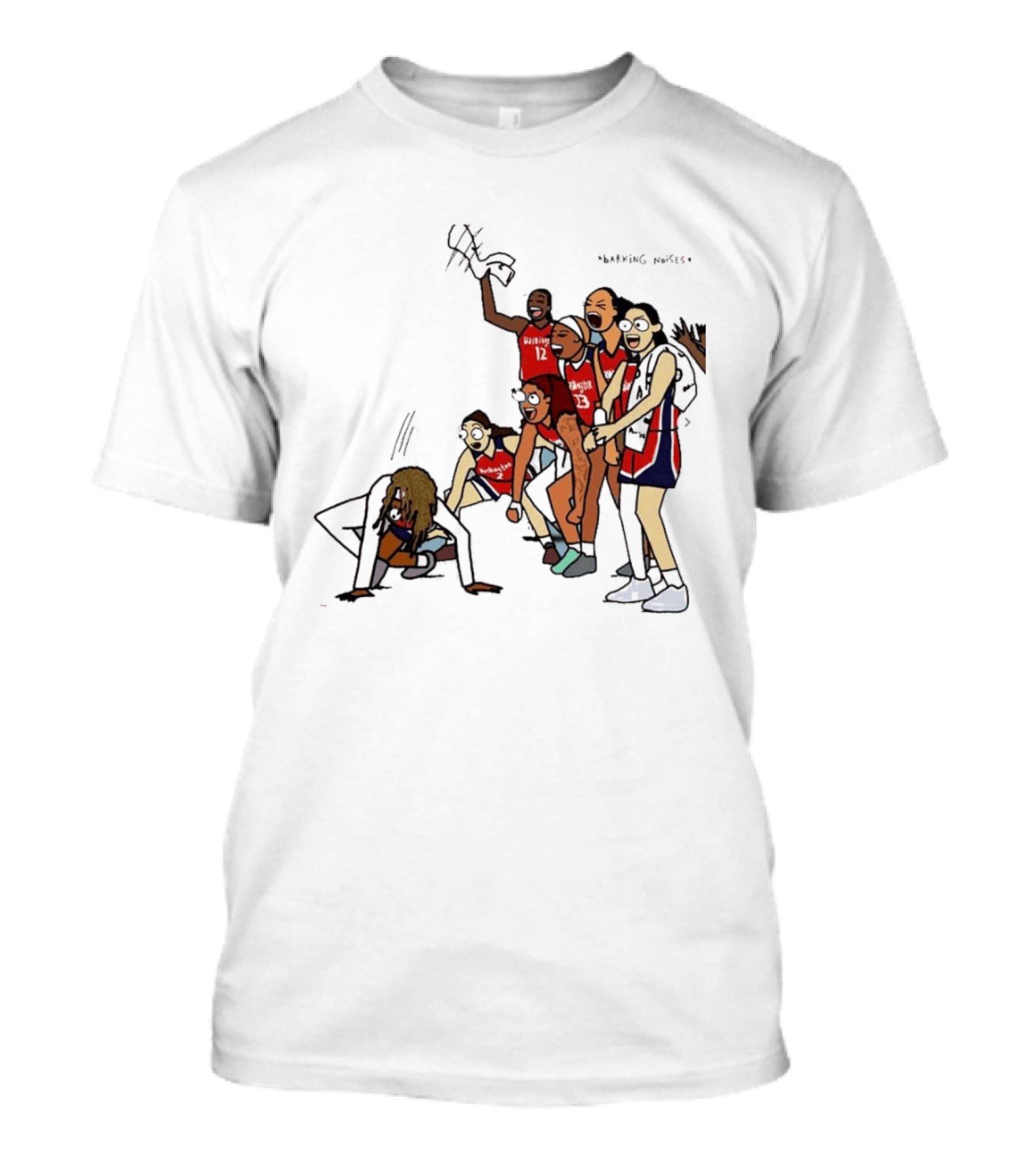 Washington Basketball Team Barking Noises Celebration Spielertrikot T-Shirt
