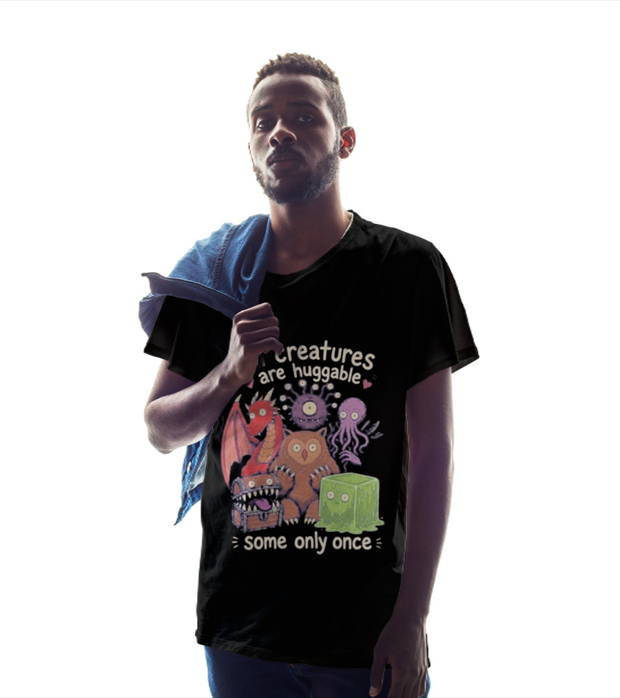 Dungeons & Dragons Creatures Huggable Once Cute Monster T-Shirt