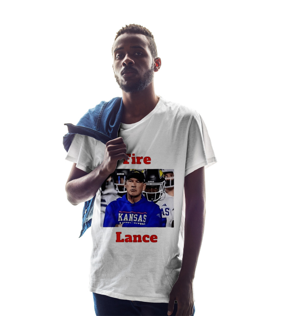 Fire Lance Kansas Jayhawks Football Coach Kansas T-Shirt