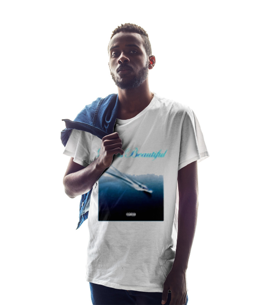 Life Is Beautiful Album White Larry June Shop T-Shirt