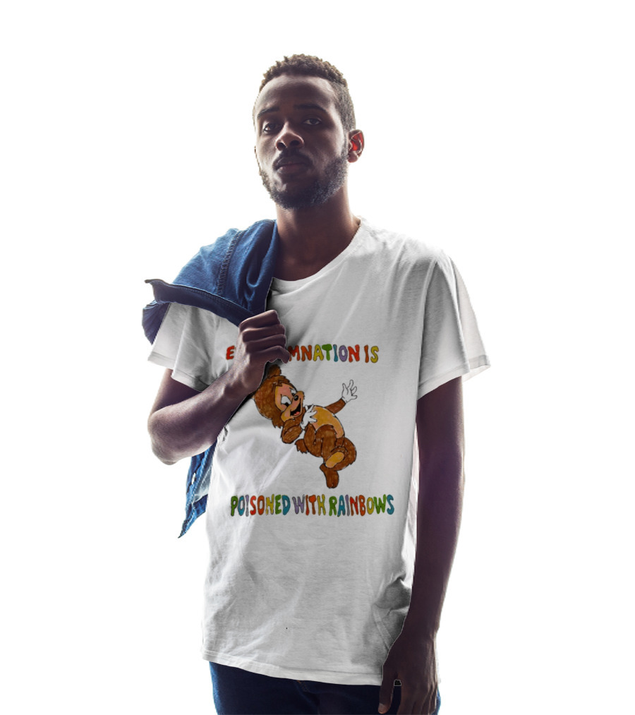 Even Damnation Is Poisoned With Rainbows Bear T-Shirt