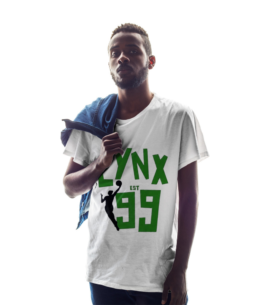 Lynx EST 99 Green Basketball T-Shirt