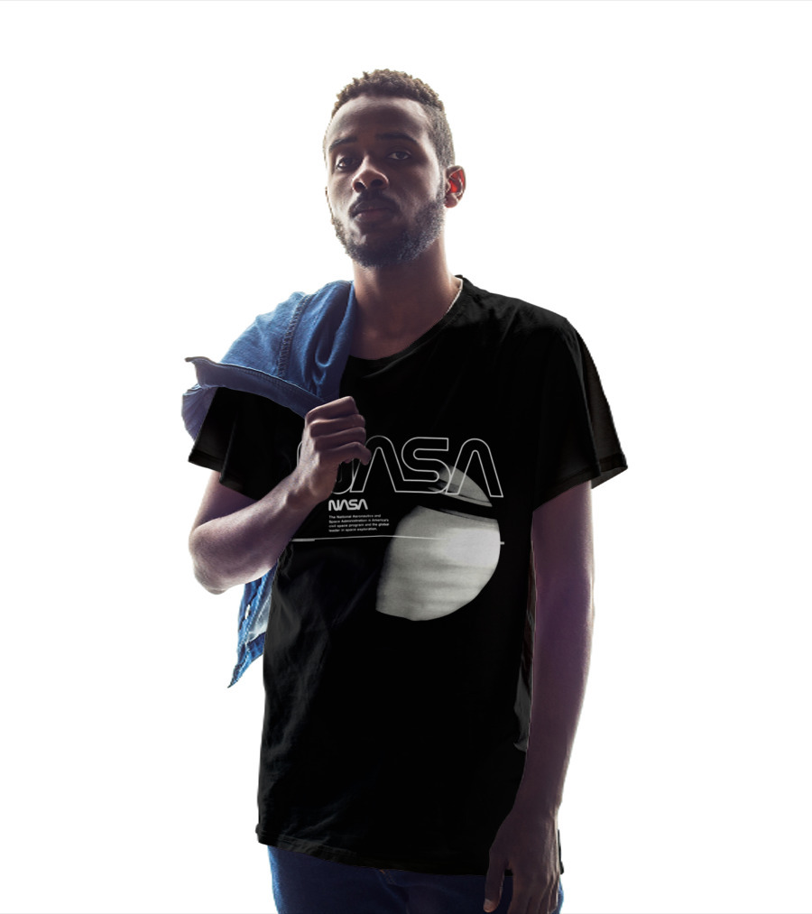 Alpha Industries NASA Galaxy Essential Crew Space Exploration T-Shirt