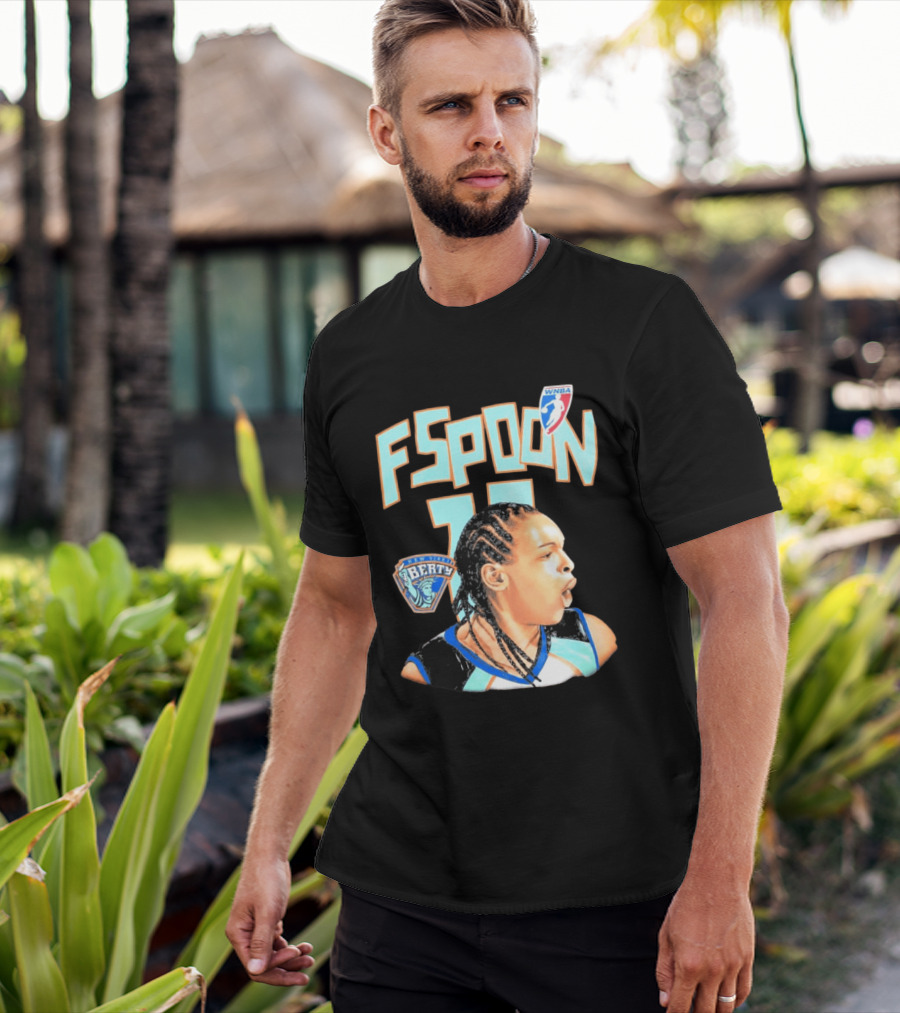 WNBA New York Liberty F Spoon 11 Iconic Player T-Shirt