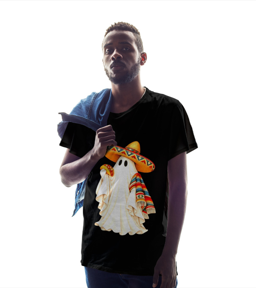 Me Ghosta Tacos Halloween Sombrero Ghost 2026 T-Shirt