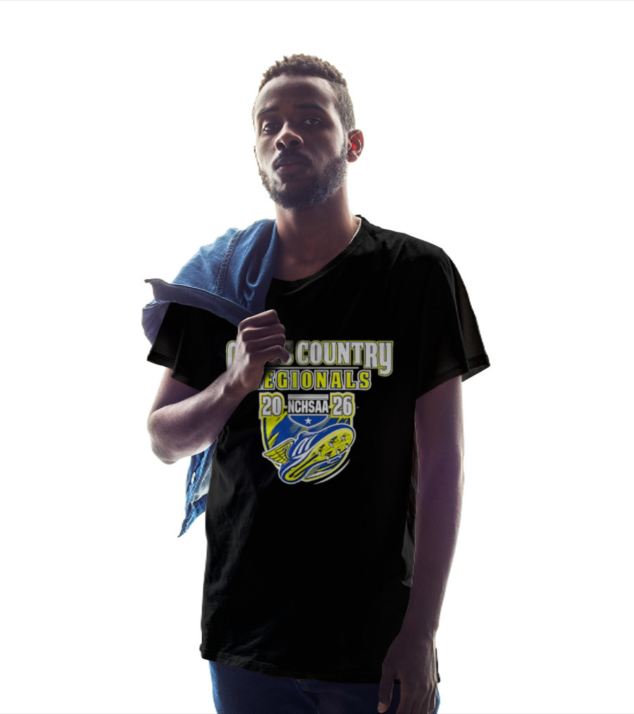 Cross Country Regionals 2026 North Carolina Running Event Crest T-Shirt