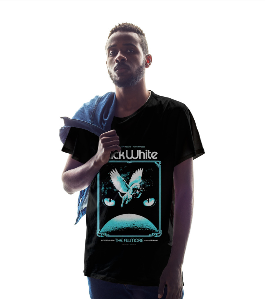 Jack White The Fillmore San Francisco September 23 2026 Angel Imagery Concert T-Shirt