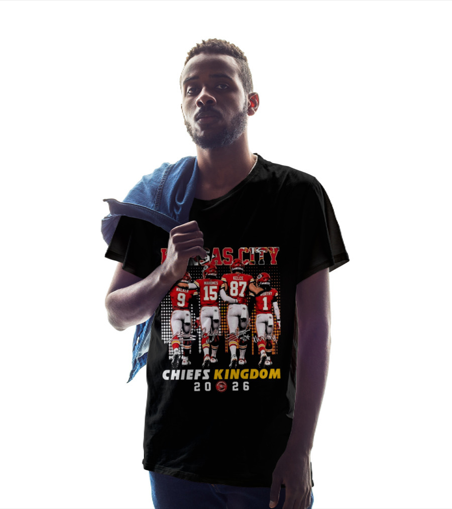 Kansas City Chiefs Kingdom 2026 Mahomes Kelce Walker Worthy T-Shirt