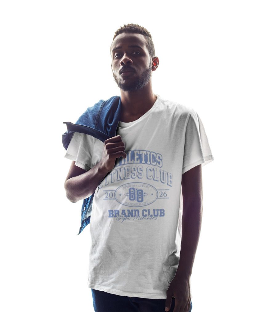 Athletics Fitness Club Sports Edition 20 88 26 Healthy Wealthy Gym Members Brand Club T-Shirt
