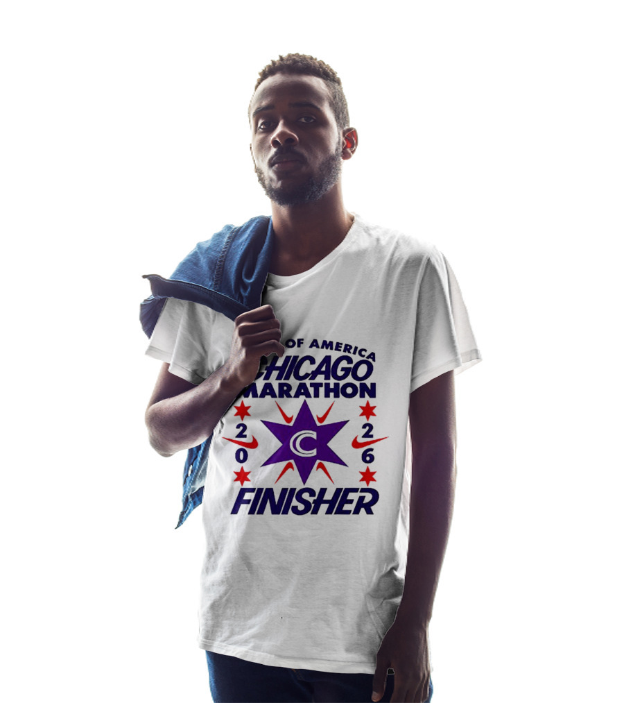 Bank Of America Chicago Marathon 2026 Finisher C Star Nike T-Shirt