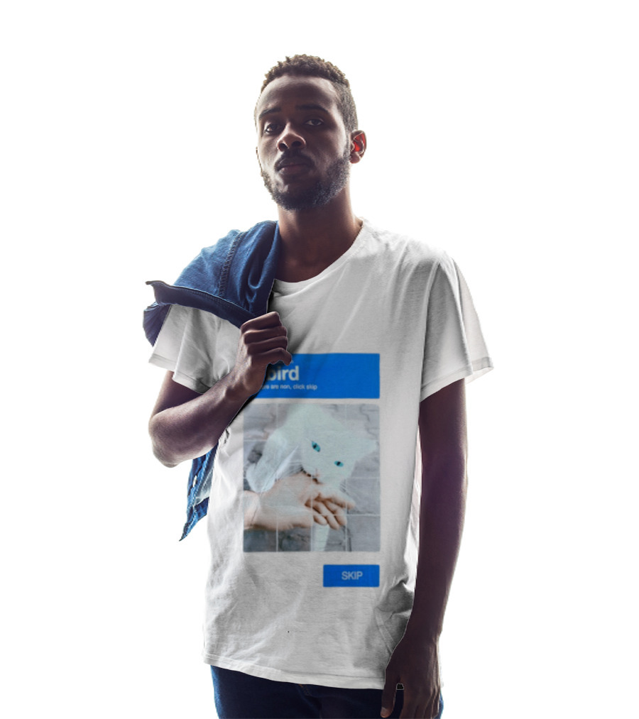 Select All Squares With A Bird Cat Captcha If There Are None Click Skip T-Shirt