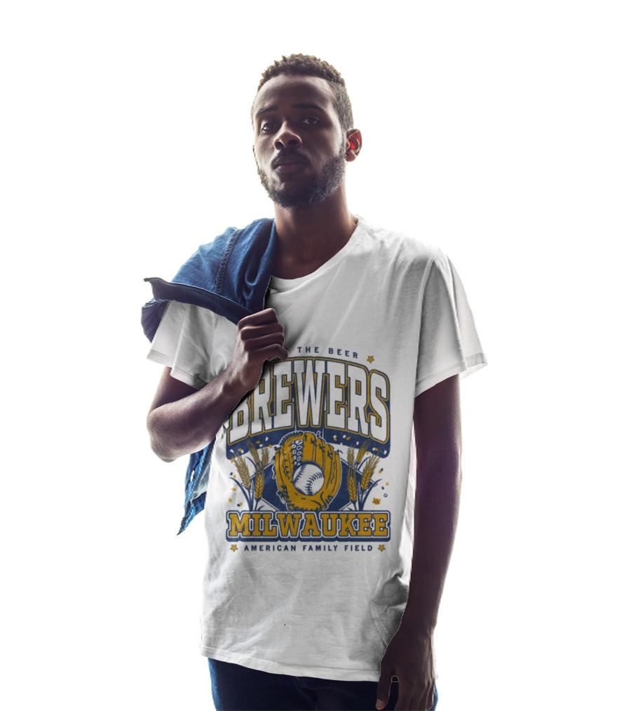 Fear The Beer Brewers Milwaukee American Family Field T-Shirt