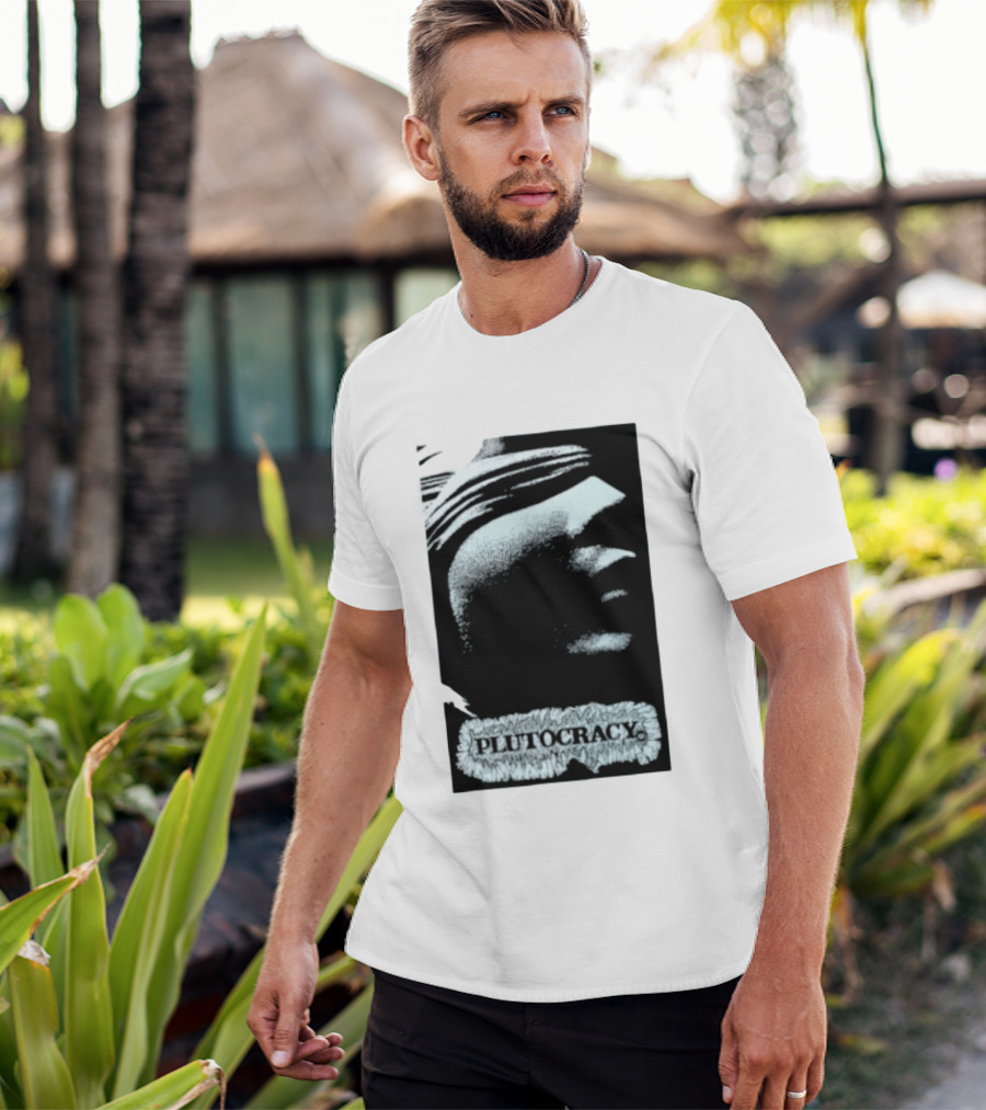 Plutocracy Anarchist Anti Capitalist Political Protest Blindfolded Justice T-Shirt