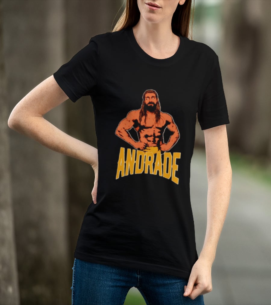 Andrade AEW Wrestling Lucha Libre Iconic Pose T-Shirt