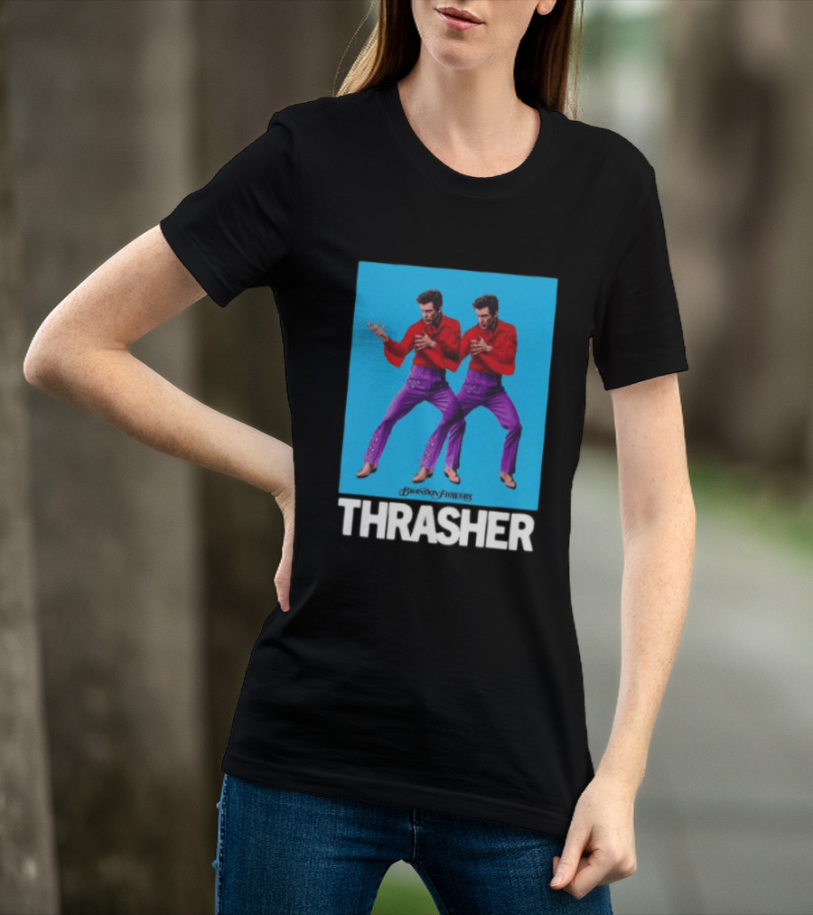 Brandon Flowers 2026 Thrasher Tour Double Vision T-Shirt