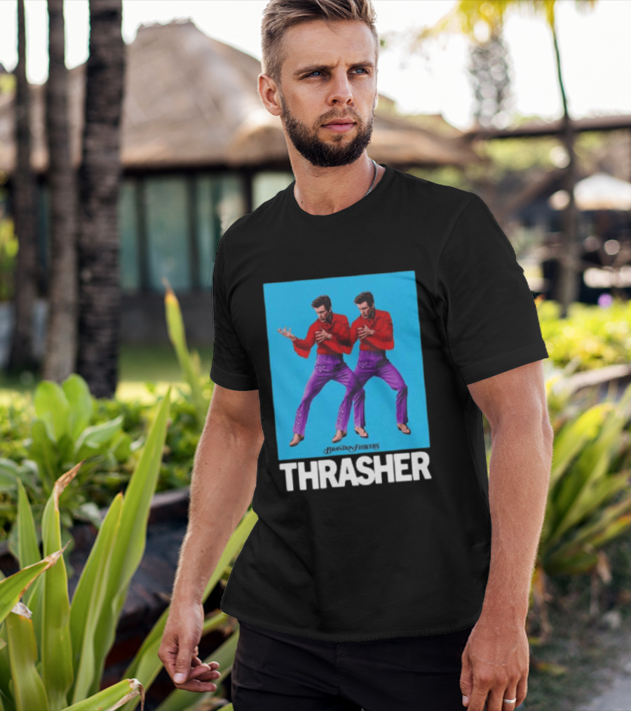 Brandon Flowers 2026 Thrasher Tour Double Vision T-Shirt