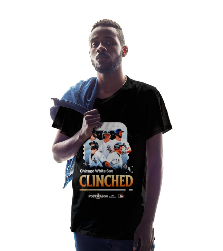 Chicago White Sox Clinched 2026 MLB Postseason Players Celebration T-Shirt