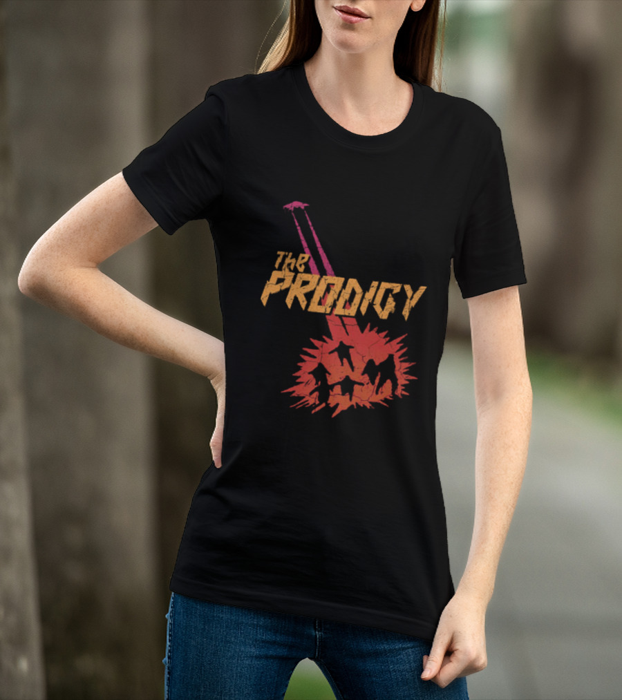 The Prodigy 2026 Tour Invaders UFO Explosion T-Shirt