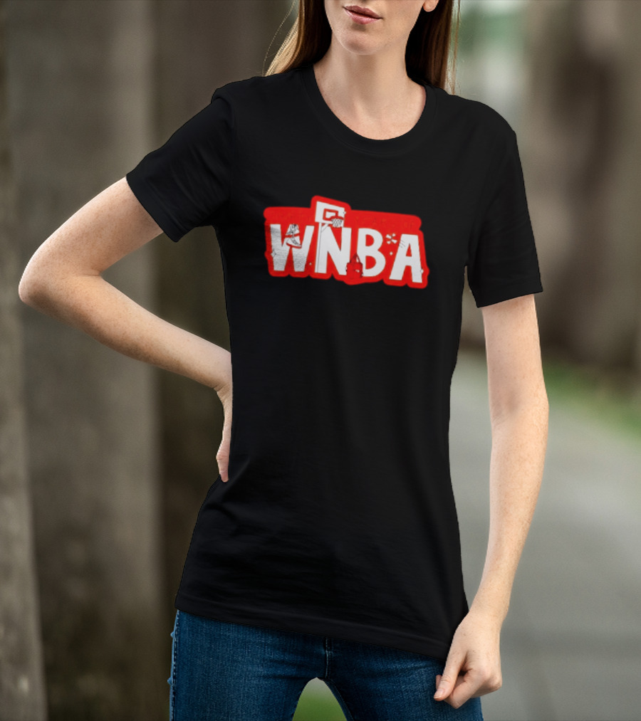 Thirty Years Of WNBA Basketball Hoops And Sneakers Celebration T-Shirt