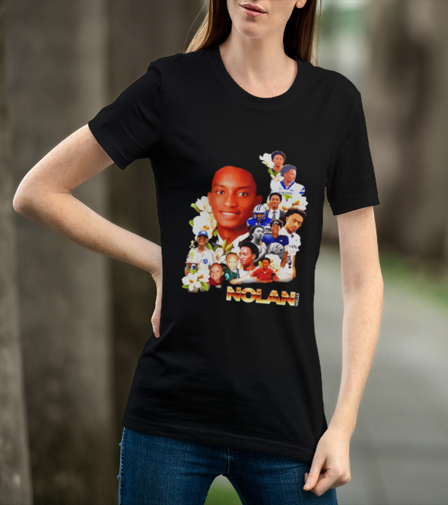 Justice For Nolan Wells 2026 Memorial Collage T-Shirt