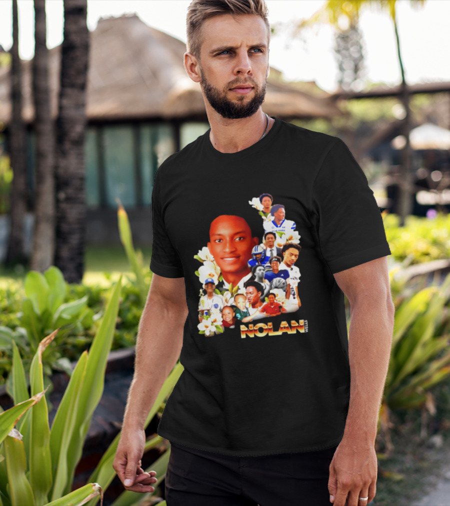 Justice For Nolan Wells 2026 Memorial Collage T-Shirt