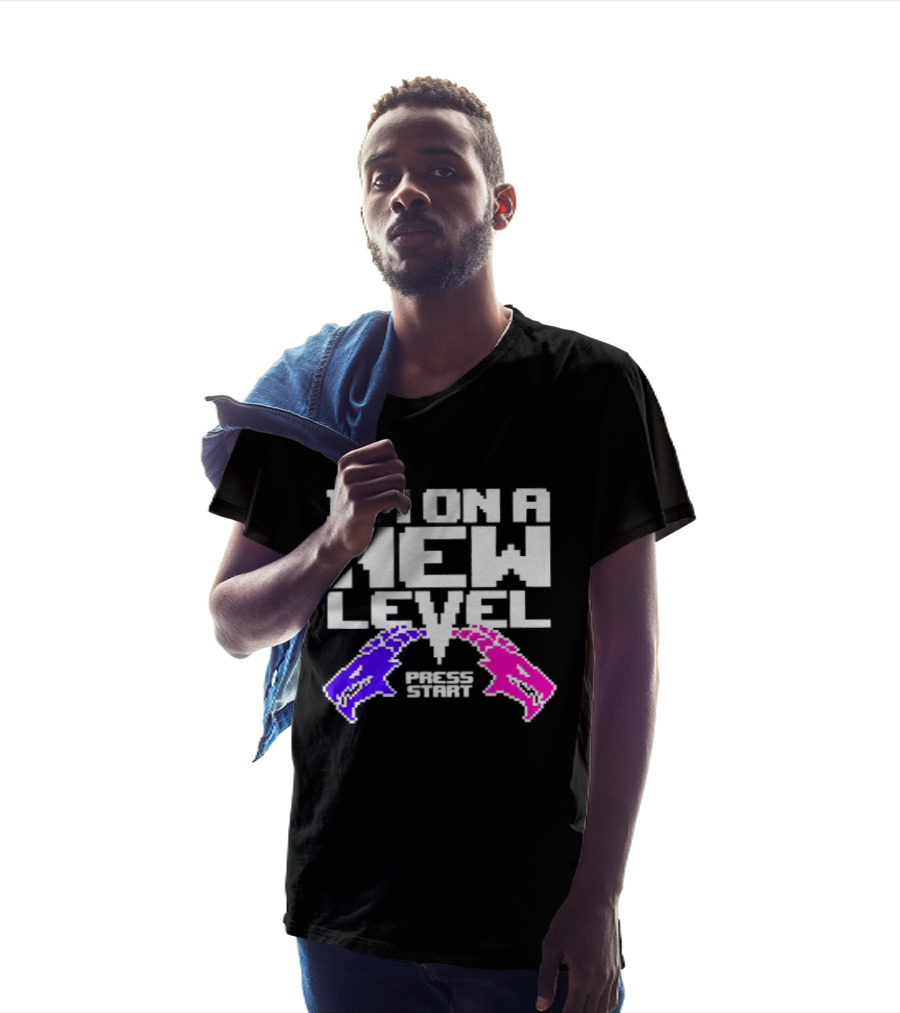 I'm On A New Level Dragons Fight Stuff T-Shirt